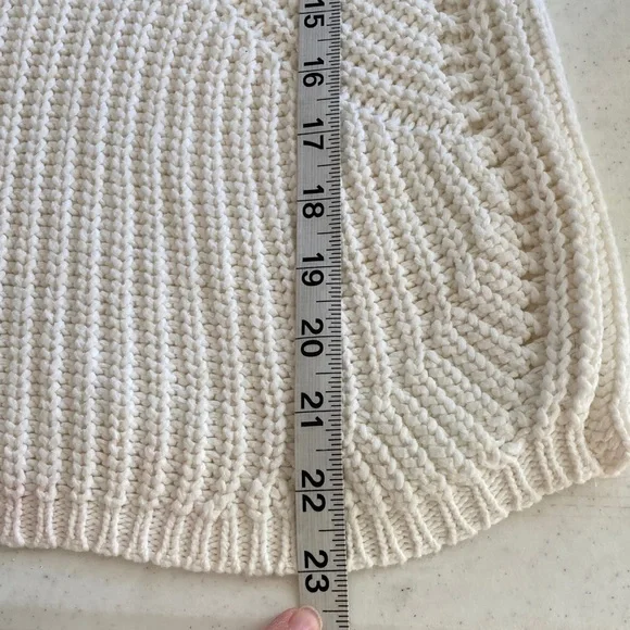 Ann Taylor Cream Knit Sweater - Picture 4 of 4